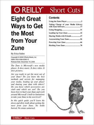 cover image of Eight Great Ways to Get the Most from Your Zune